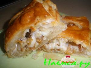 Слойки с разными начинками