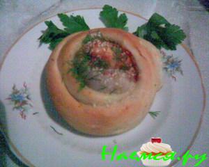 Рыбные спиральки (постные)