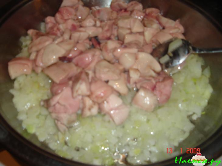 Молоки в омлете