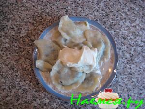 Вареники с щавлем Вареники с щавлем