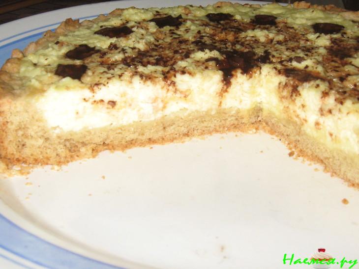 Пирог песочный с сыром Пирог песочный с сыром