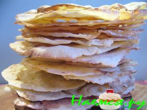 Pane Carasau - тонкие лепешки из Сардинии Pane Carasau - тонкие лепешки из Сардинии