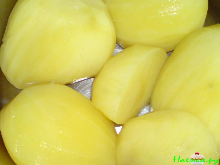 Рыбка под картофельной стружкой