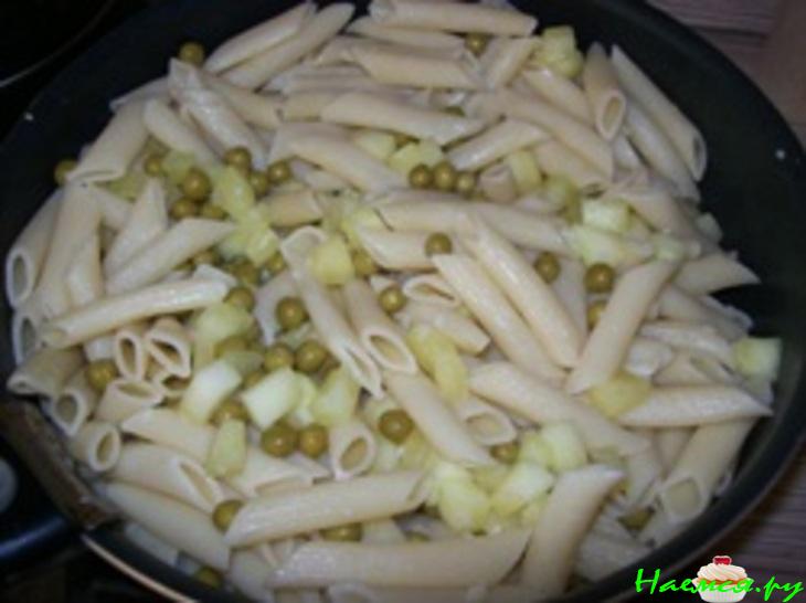 Макароны с кабачком