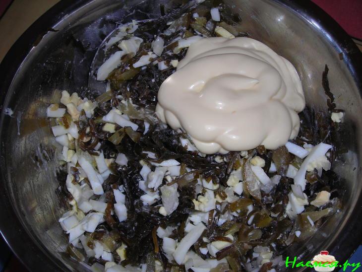 Салат из морской капусты