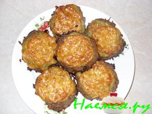 Гнезда из смешанного фарша Гнезда из смешанного фарша