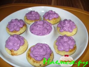 "Завтрак для любимого" или Poffertjes с черничным творогом