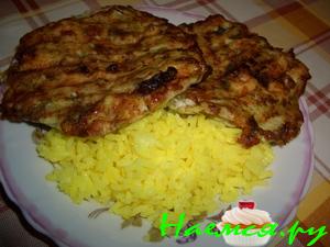 Оладьи из палтуса с брокколи