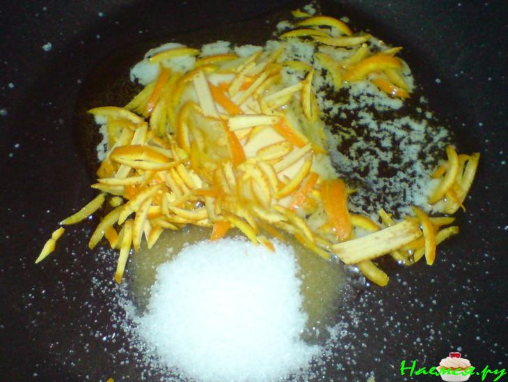 Омлеты с апельсинами (Crepes)