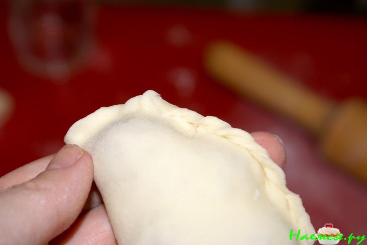 Вареники с вишней на кефире