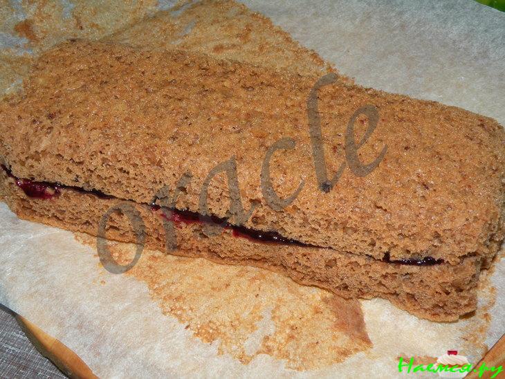 Бисквитные пирожные с джемом из черной смородины! Бисквитные пирожные с джемом из черной смородины!