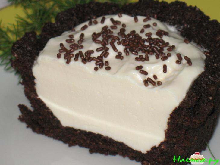 Шоколадные корзиночки-чизкейки Шоколадные корзиночки-чизкейки