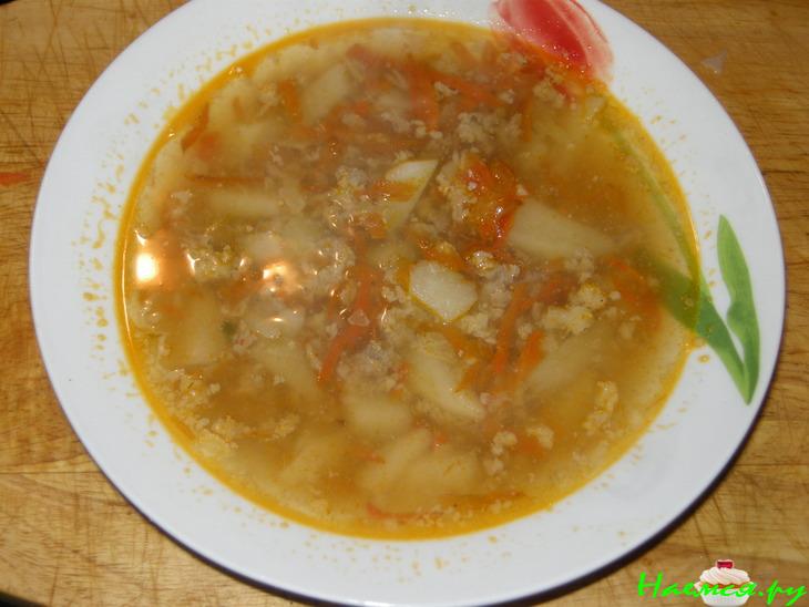 Супчик с фаршем