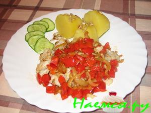 Треска в стиле "Юкатан" Треска в стиле "Юкатан"