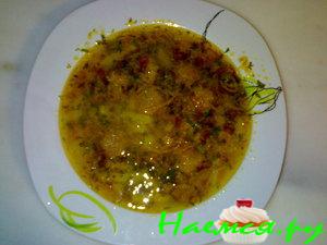 Острый супчик с фрикадельками