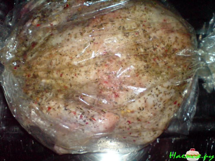 Курица в "рукаве"