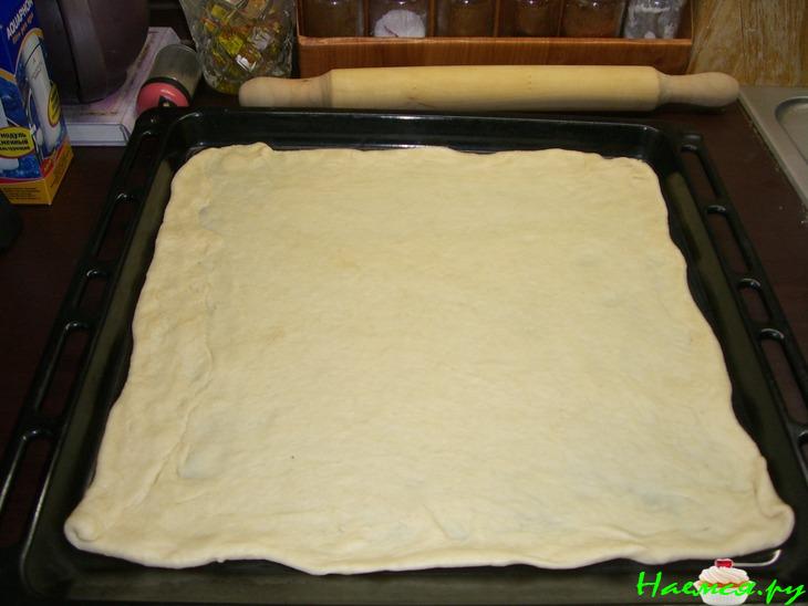 Пицца квадратная "чтоб всем хватило!!!"