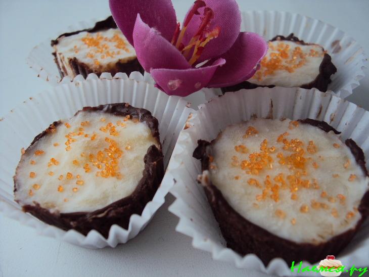 Конфеты с творогом и фруктами