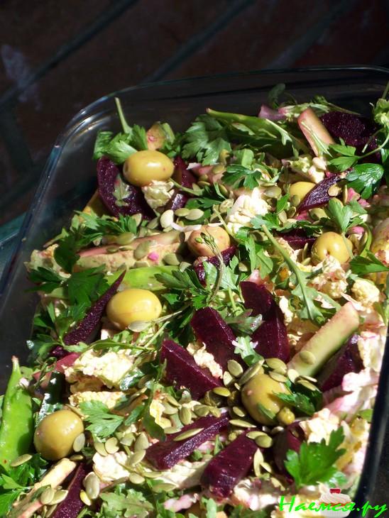 Салат Полезно-Вкусный (овощной)