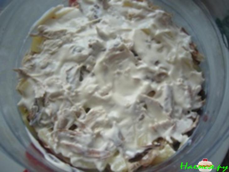 Ананасовый салат Ананасовый салат