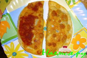 Чебуреки с грибами