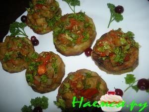 Закуска на баклажанах