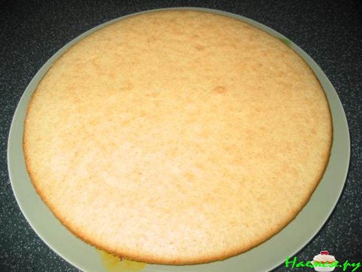 Персиковый торт - суфле