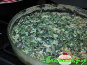 Запеканка (опять шпинат)