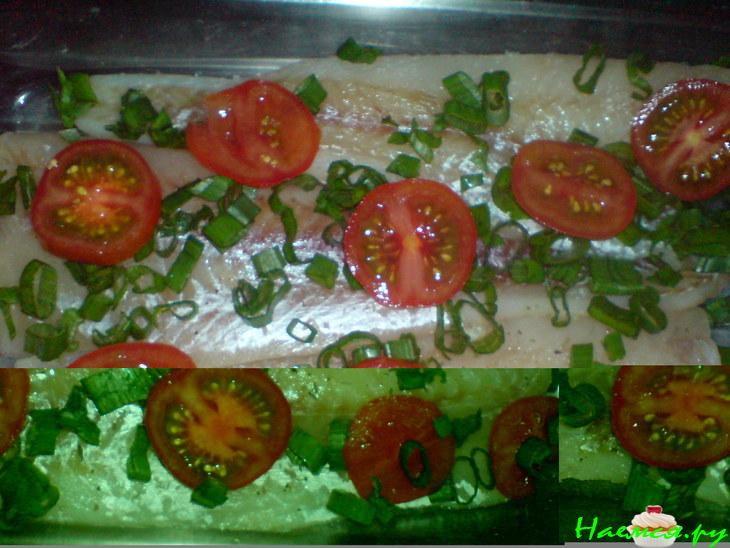 Рыба под сливочно-яичным соусом