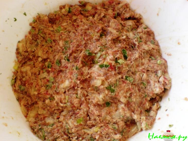 Пирог с мясом