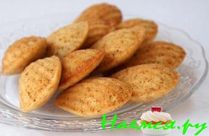 Яблочные мадленки Яблочные мадленки