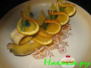 Украшение. Банановый десерт