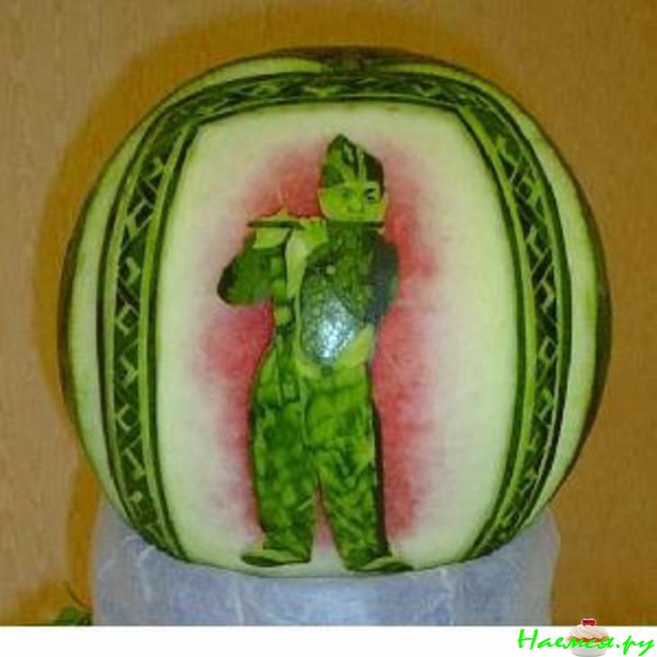 Искусство украшений (арбуз)