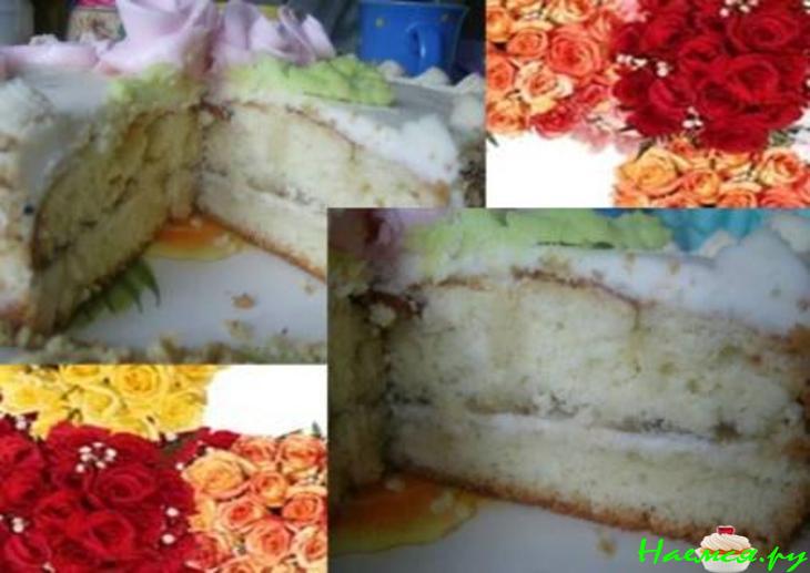 Торт "8-Марта" или ромово-бисквитная сладость Торт "8-Марта" или ромово-бисквитная сладость