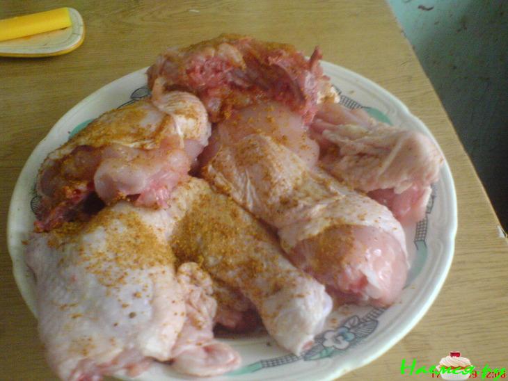 Курочка в аджике