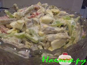 Салат "Сплетница"