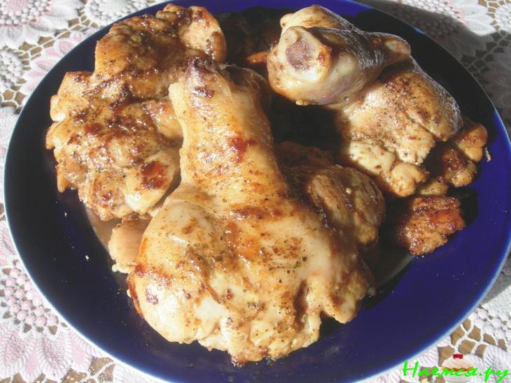 "Веера" из куриных ножек