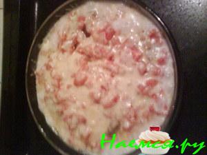 Куриные отбивные с помидорами и сыром