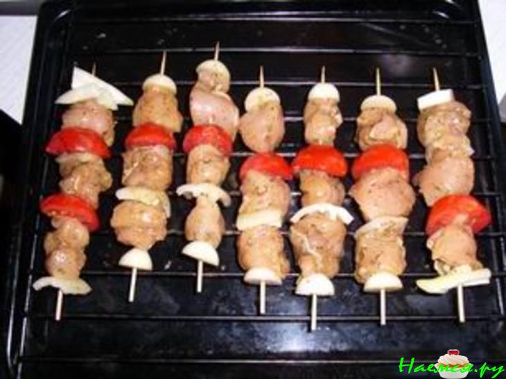 Куриные шашлычки Куриные шашлычки