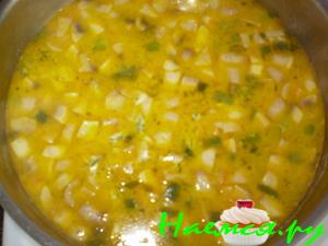 Грибной суп с плавленым сыром Грибной суп с плавленым сыром