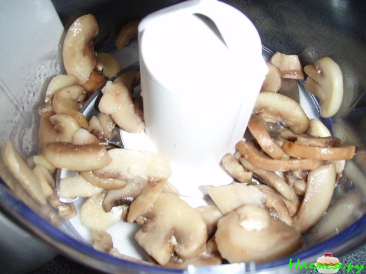 Грибной салат с фасолью Грибной салат с фасолью