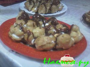 Эклеры с манго