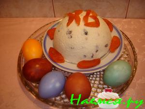 Пасха творожная с медом