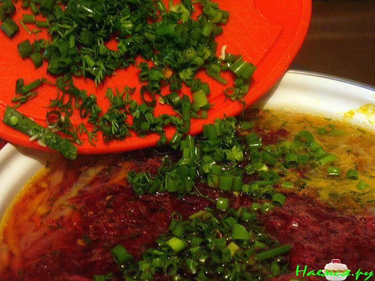 Борщ "Витаминный" (постный)