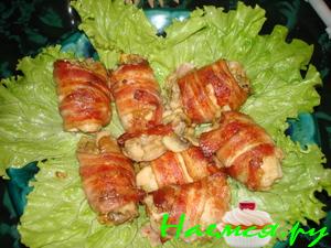 Рулетики из курицы