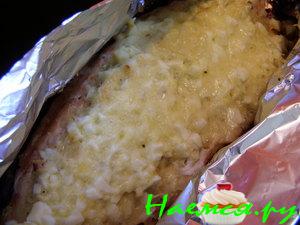 Горбуша в фольге Горбуша в фольге