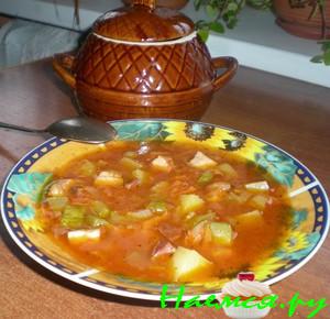 Моя солянка &laquo;в горшочке&raquo;