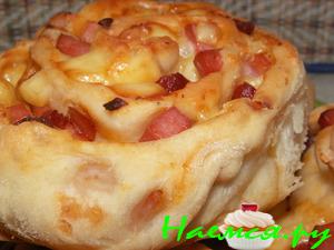 Пиццы-розочки Пиццы-розочки