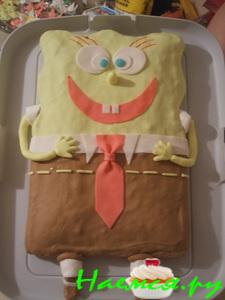 Торт 'Спанч Боб'