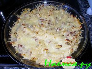 Запеканка в сыре со сливками